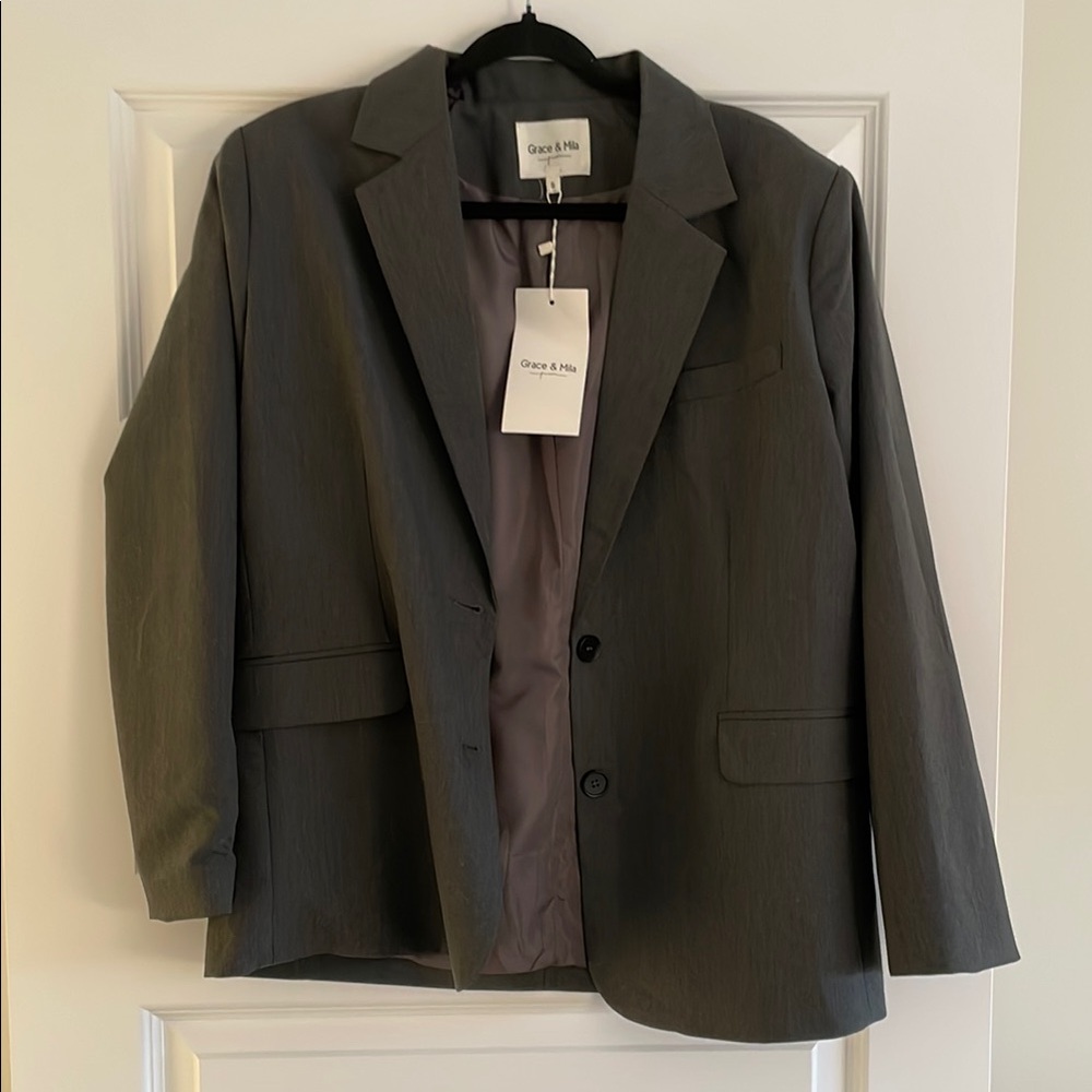 Gray Blazer